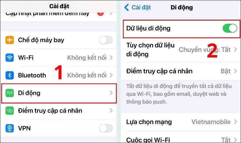 Giảm sử dụng dữ liệu di động, Bluetooth, v&agrave; GPS