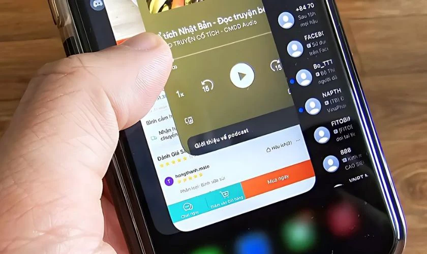 Tại sao iPhone 7 Plus nhanh hết pin - Nhiều ứng dụng chạy ngầm