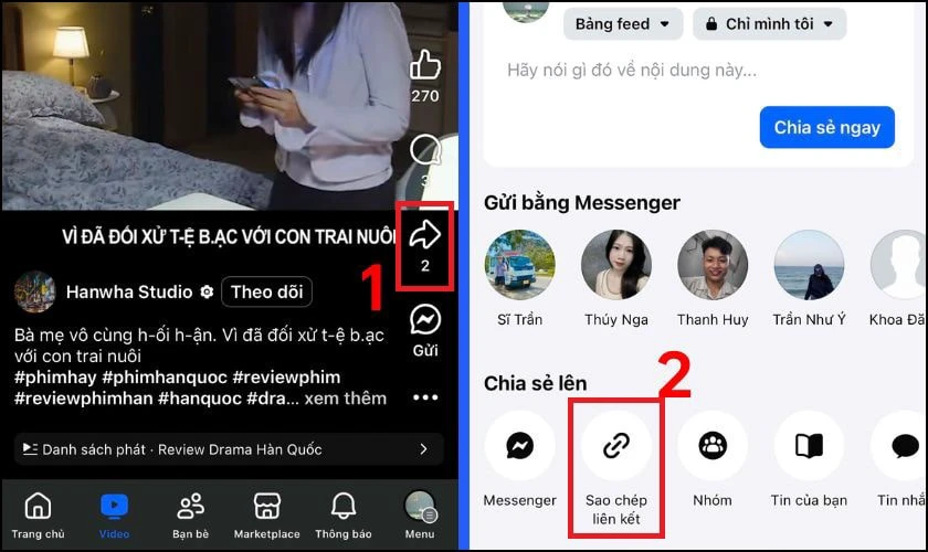 Trang web tải video Facebook về điện thoại online free