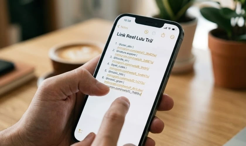 Lưu lại link video