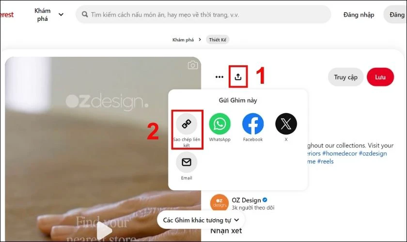 Hướng dẫn c&aacute;ch tải Pinterest về m&aacute;y t&iacute;nh