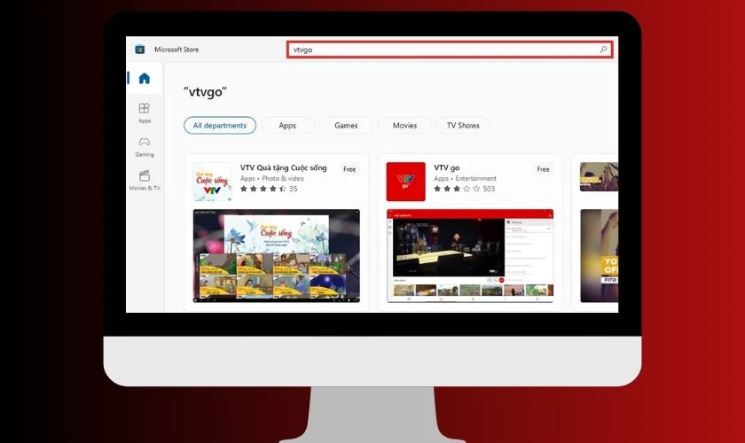 Cách tải VTV Go bằng Microsoft Store