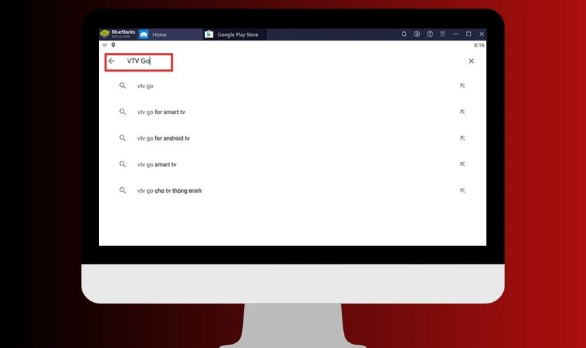 Cách tải VTV Go bằng BlueStacks