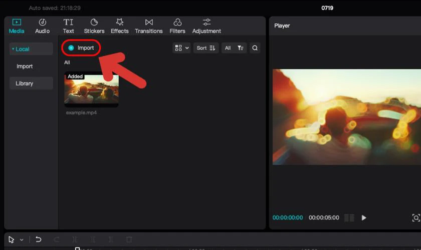 Cách tăng âm lượng video trên CapCut máy tính