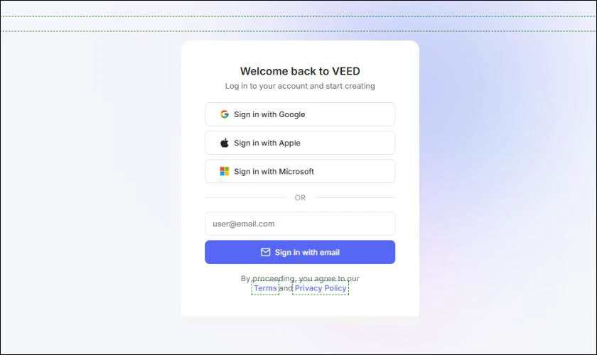 Cách tăng âm lượng cho video với Veed.io