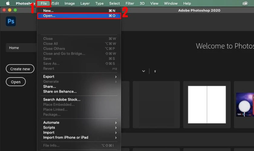 Cách tăng dung lượng ảnh trên máy tính bằng Photoshop