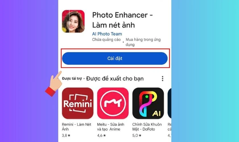 Tải ứng dụng Photo Enhance