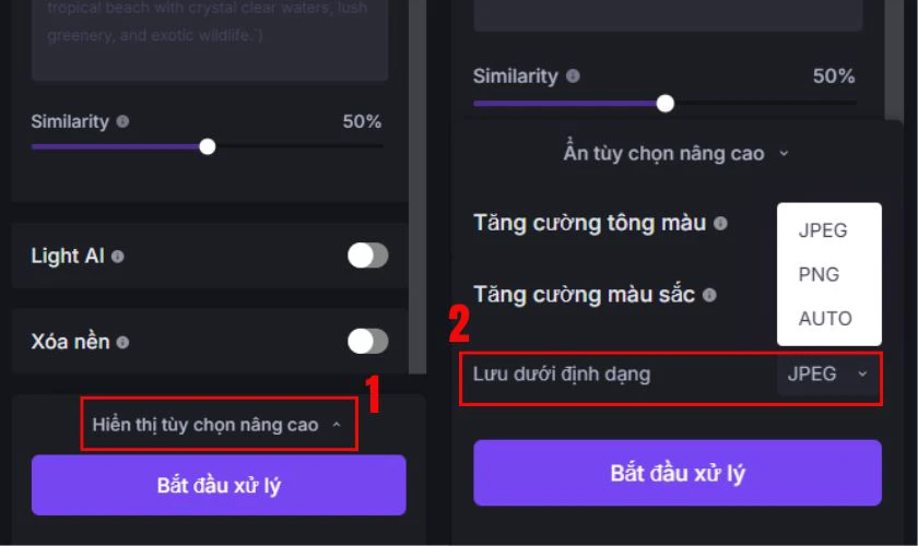 Cách tăng dung lượng ảnh trên máy tính bằng Let’s Enhance