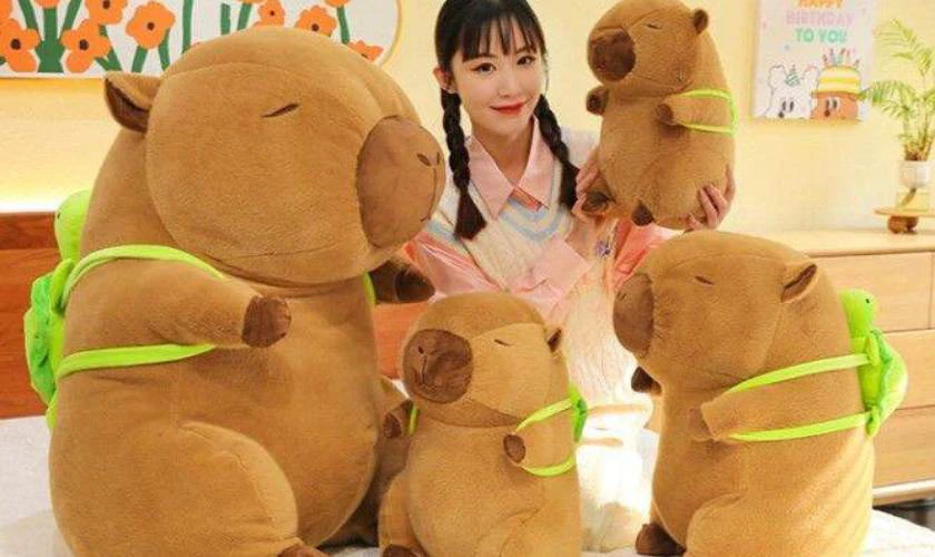 Tặng qu&agrave; 19/11 cho học sinh với gấu b&ocirc;ng 