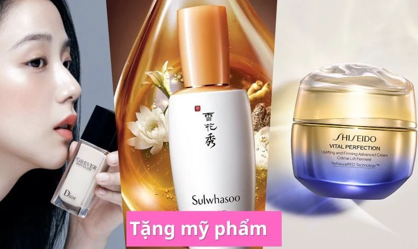 Mỹ phẩm, sản phẩm chăm sóc da rất dễ làm nàng xiêu lòng