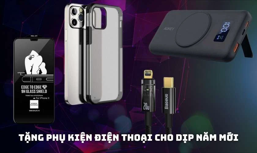 Tặng phụ kiện điện thoại cho dịp năm mới