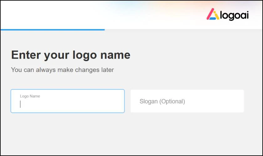 C&aacute;ch tạo logo bằng AI miễn ph&iacute; với Logoai nhanh
