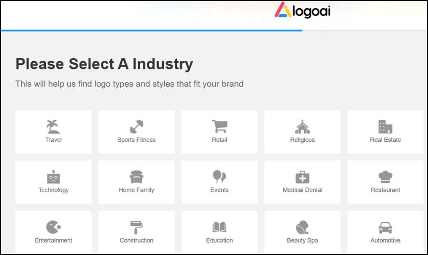 C&aacute;ch tạo logo bằng AI miễn ph&iacute; với Logoai tiện lợi