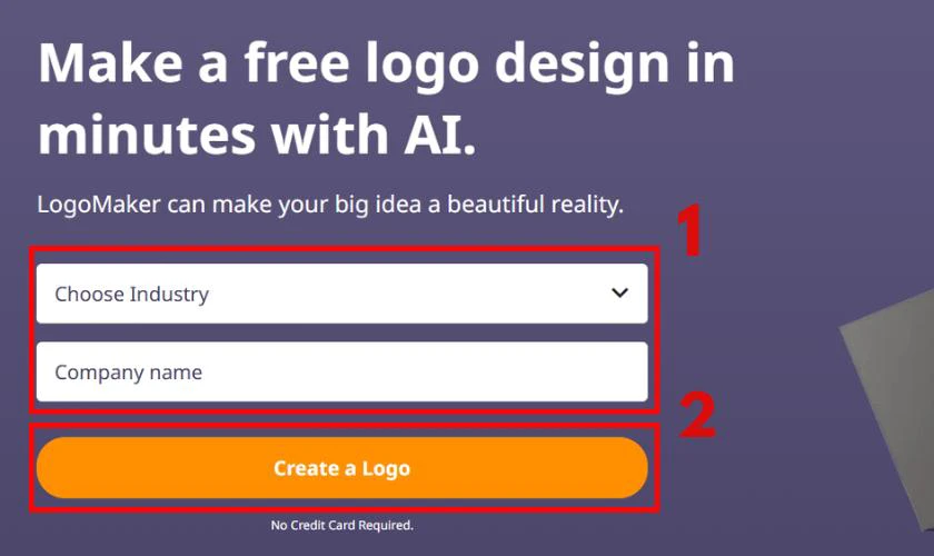 C&aacute;ch tạo logo bằng AI online với Logomaker