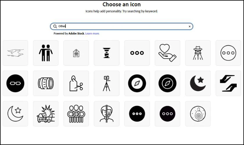 C&aacute;ch tạo Logo bằng AI miễn ph&iacute; với Adobe Express Logo Maker đơn giản