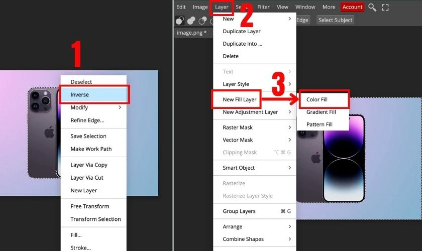 C&aacute;ch tạo nền trắng cho ảnh trong Photoshop đơn giản