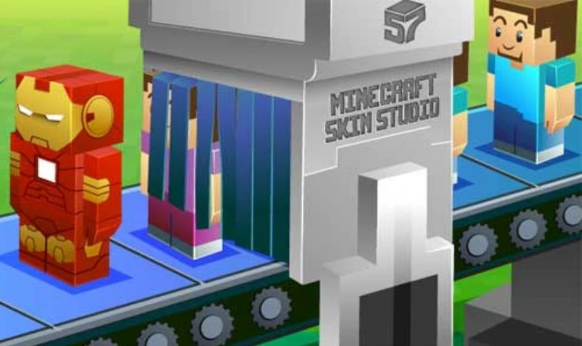 Skin Minecraft l&agrave; những trang phục của nh&acirc;n vật trong game