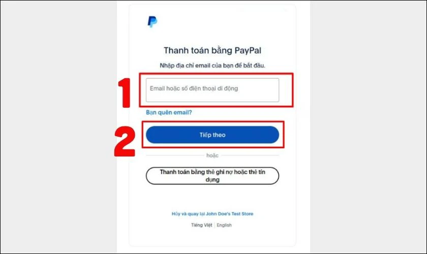 Đăng nhập để thanh toán