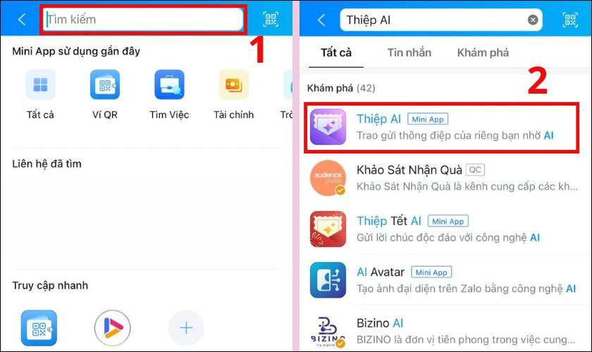 Tạo thiệp chúc mừng 8/3 trên Zalo bằng AI