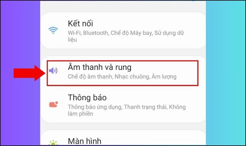 Hướng dẫn bật lại âm thanh trên bàn phím điện thoại