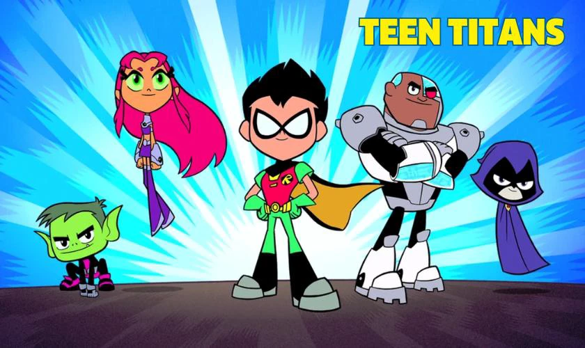 Biệt Đội Si&ecirc;u Anh H&ugrave;ng Teen Titan