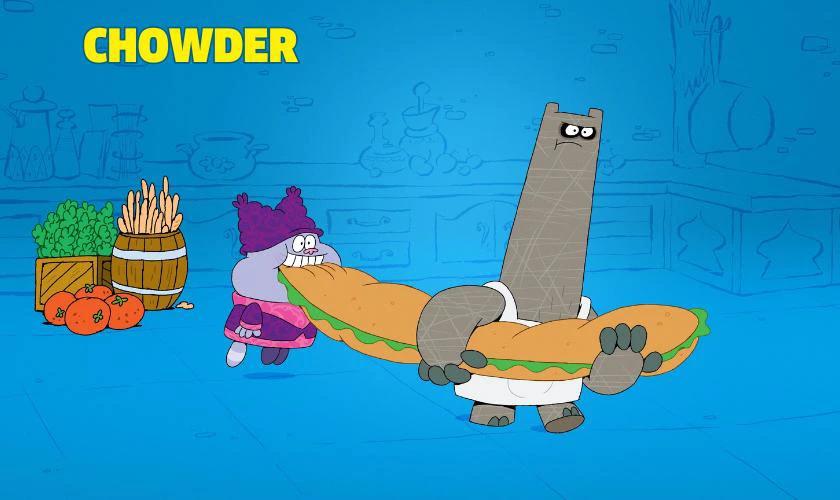 Tất cả c&aacute;c phim hoạt h&igrave;nh tr&ecirc;n Cartoon Network, phim Chowder