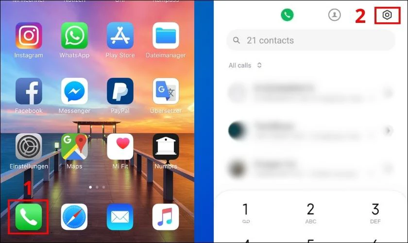 Cách tắt cảm biến tiệm cận trên Xiaomi