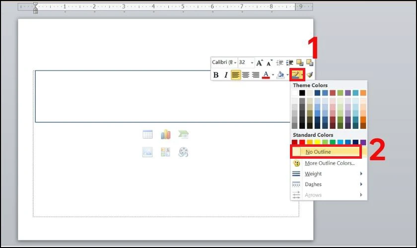 C&aacute;ch bỏ dấu gạch ch&acirc;n li&ecirc;n kết trong Powerpoint hiệu quả