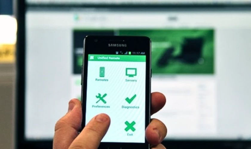 Tắt v&agrave; mở m&aacute;y t&iacute;nh từ xa bằng Unified Remote
