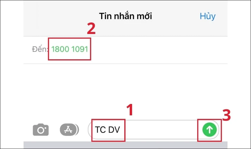 Từ chối nhận tin nhắn chứa th&ocirc;ng tin về dịch vụ mới tr&ecirc;n Sim VinaPhone