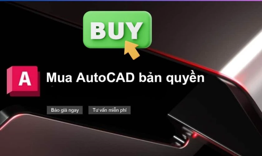 Mua bản quyền Autocad