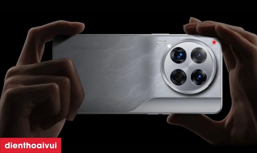 Camera selfie 50MP, lấy n&eacute;t theo mắt