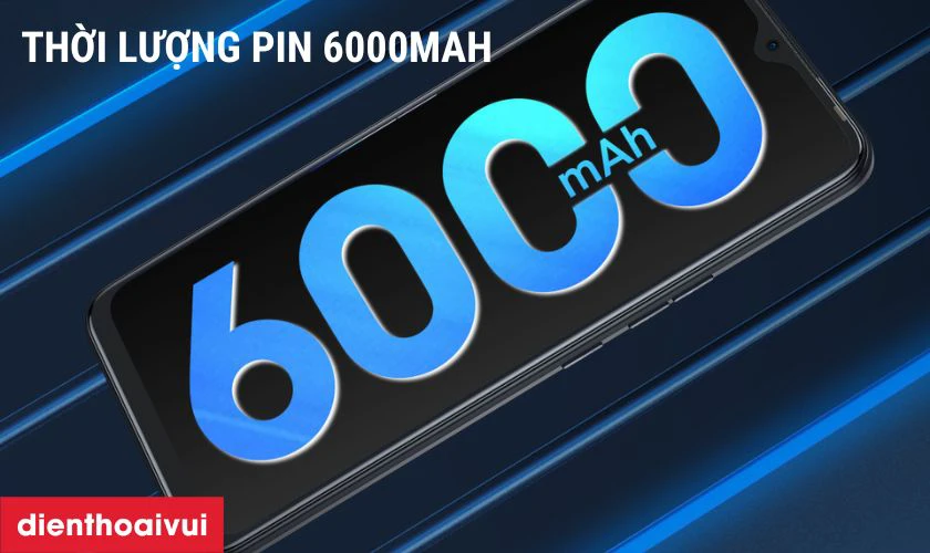 Vi&ecirc;n pin tr&acirc;u l&ecirc;n đến 6000mAh