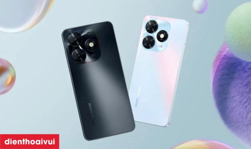 Thiết kế TECNO SPARK 20C 4GB 128GB - Cũ đẹp sang trọng với m&agrave;u sắc thời trang