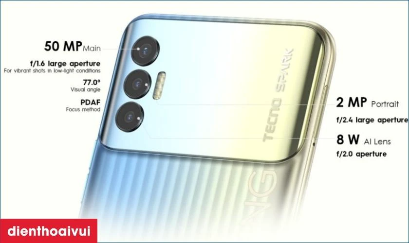 Camera ch&iacute;nh c&oacute; độ ph&acirc;n giải cao từ 48MP đến 64MP