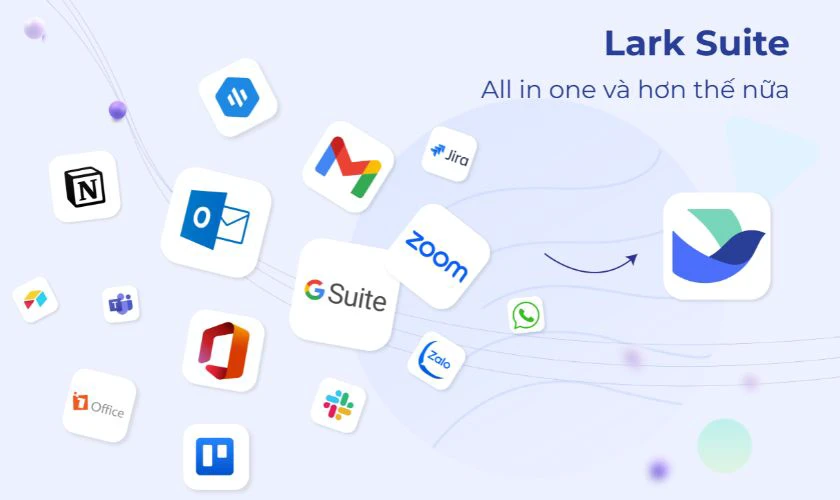 Ứng dụng Lark t&iacute;ch hợp nhiều c&ocirc;ng cụ cho l&agrave;m việc nh&oacute;m khi Telegram bị chặn ở Việt Nam