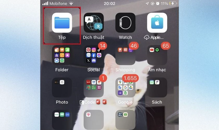 Kh&ocirc;i phục file đ&atilde; x&oacute;a tr&ecirc;n iPhone