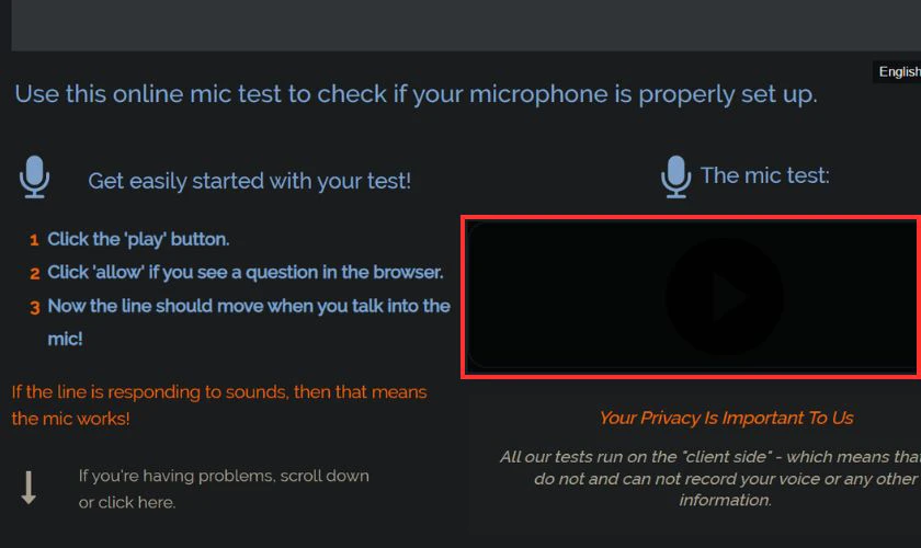 C&aacute;ch Test Micro Online đơn giản