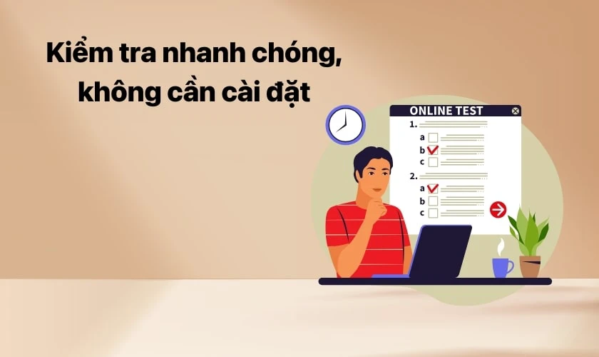 Lợi &iacute;ch khi Test Micro Online