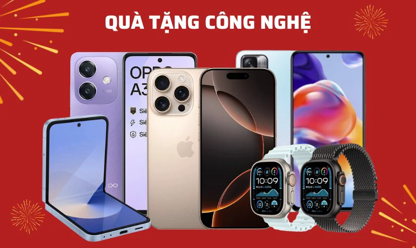 Tặng quà công nghệ ngày càng được ưa chuộng