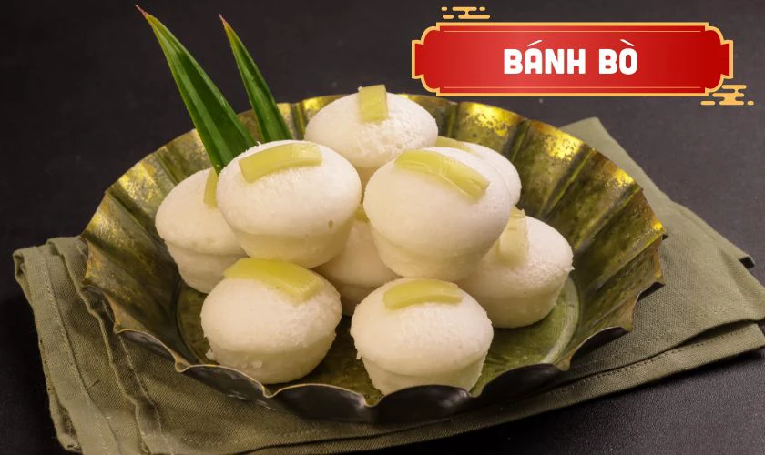 Bánh bò: Cầu may mắn, phúc lộc đầu năm