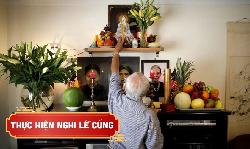 Thực hiện nghi lễ cúng đúng ngày Rằm tháng Giêng
