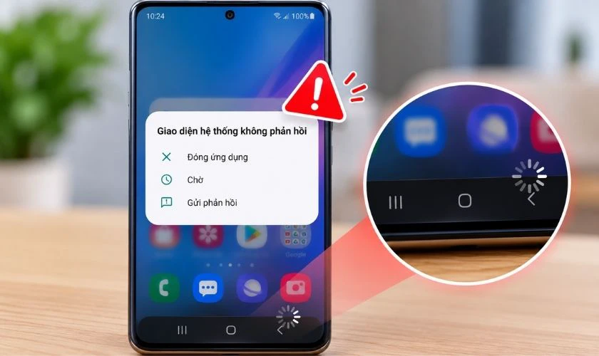 Vì sao thanh điều hướng Samsung bị lỗi?