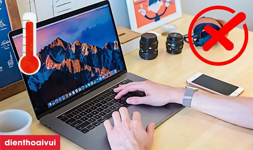 Lưu &yacute; bảo quản pin MacBook Air 2022