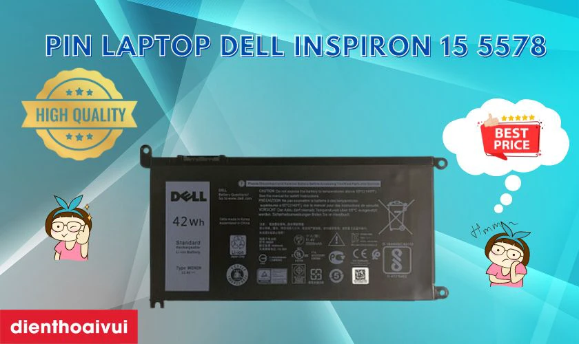 V&igrave; sao n&ecirc;n chọn thay pin ch&iacute;nh h&atilde;ng Dell