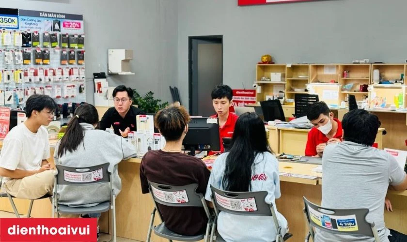 Quy trình sửa chữa rõ ràng, chuyên nghiệp