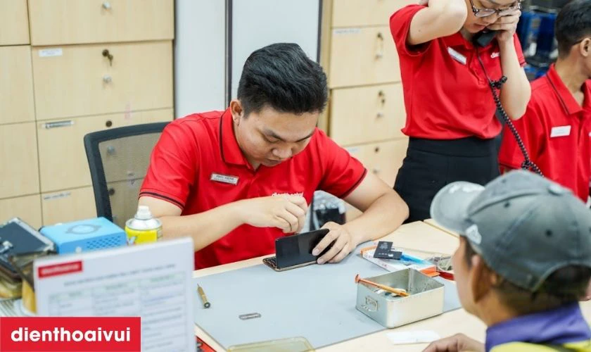 Quy trình chuyên nghiệp, đảm bảo an toàn tuyệt đối cho thiết bị