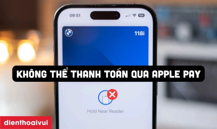 Dấu hiệu iPhone 13 Pro bị hư NFC