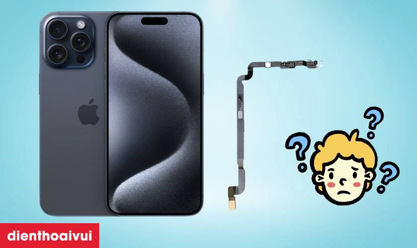 Thay anten Bluetooth NFC iPhone 15 Pro Max