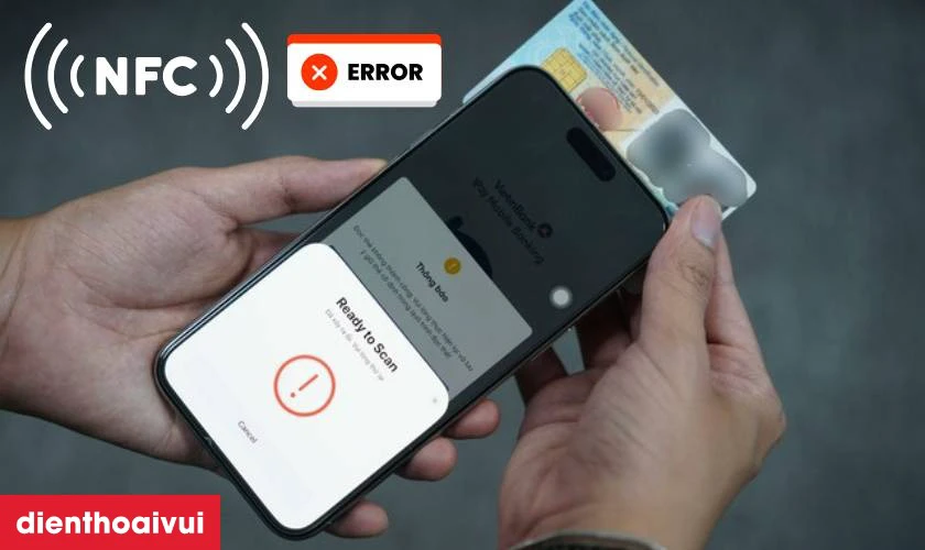 Dấu hiệu iPhone 15 Pro Max bị hư NFC